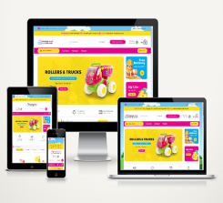 E-Commerce Toy Retailer Package Happy v4.0